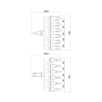 Deligo T6-Branch Solar Connector 2