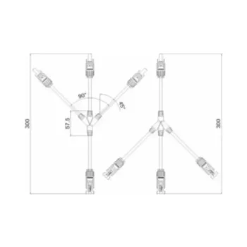 Deligo Y3 Solar Branch Connector Set 2