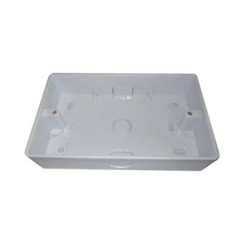 Deligo DRC2 2 Gang Universal Surface Box - Round Corner
