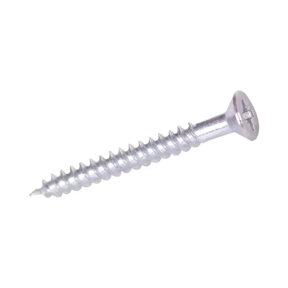 Pozi Countersunk Thwinthread Woodscrew BZP 10 X 3" 1 Pozi Countersunk Thwinthread Woodscrew BZP 10 X 3"