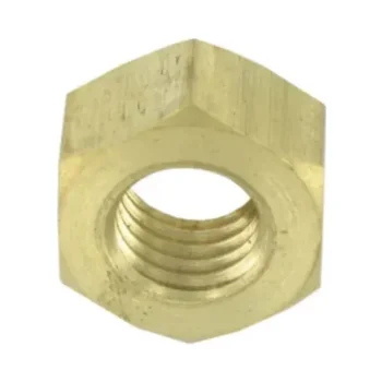 M4 Brass Hex Full Nuts