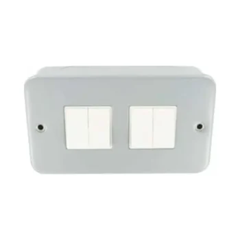 Metal Switch Clad 4Gang