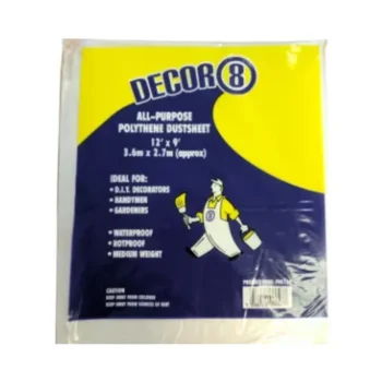 Dust Sheet 3.6m x 2.7m - Pack of 2