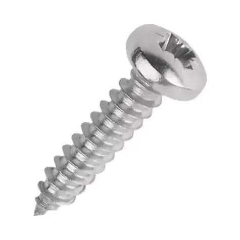 Steel Self Tapping Pozi Pan Head Screw 6 X 1/2" 1 Steel Self Tapping Pozi Pan Head Screw 6 X 1/2"