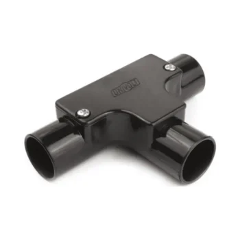 Univolt It25Bk 25Mm Black Inspection Junction