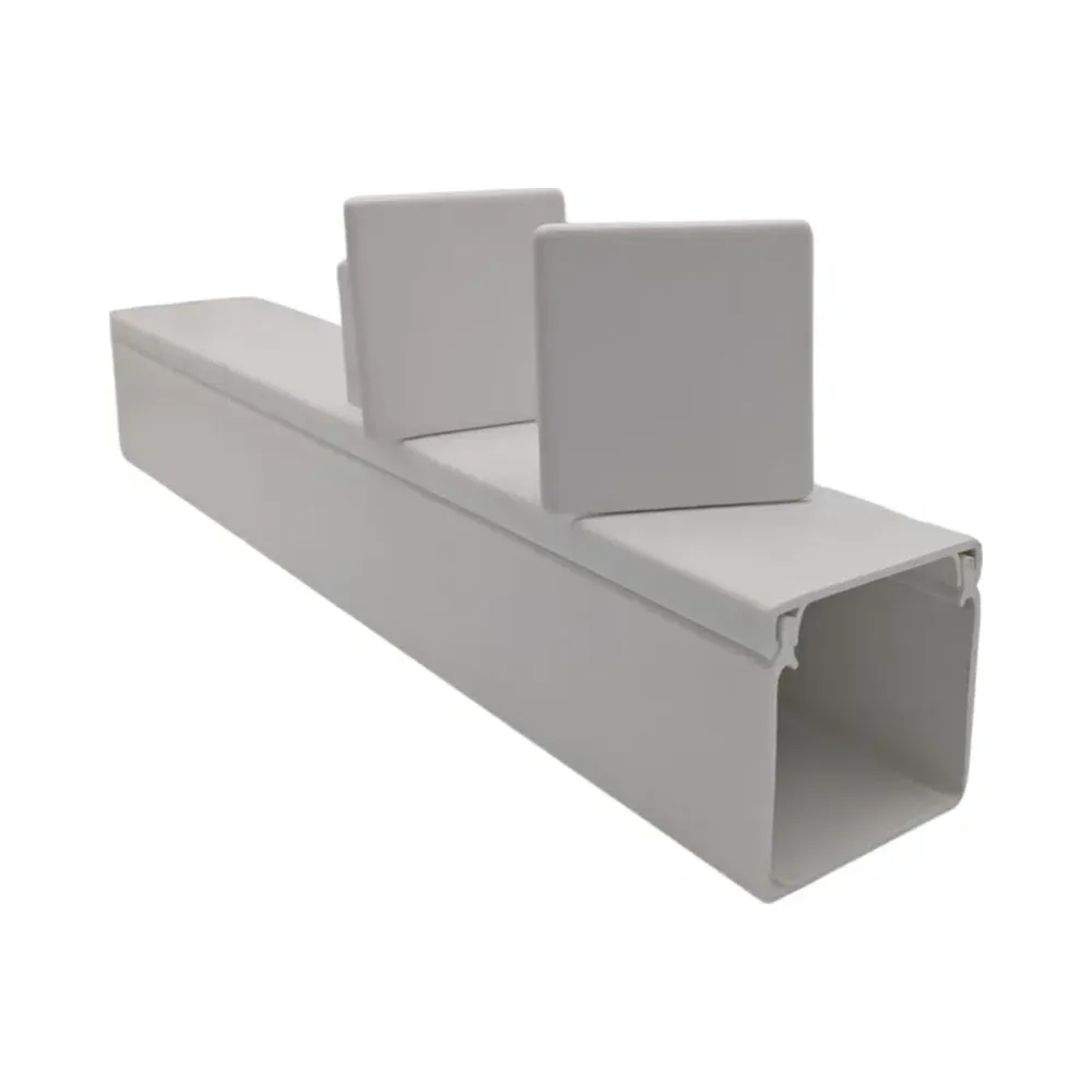 PVC Trunking (50x50mm) for FuseBox F3011MZ / F3012M Consumer Unit 2 PVC Trunking (50x50mm) for FuseBox F3011MZ / F3012M Consumer Unit 2