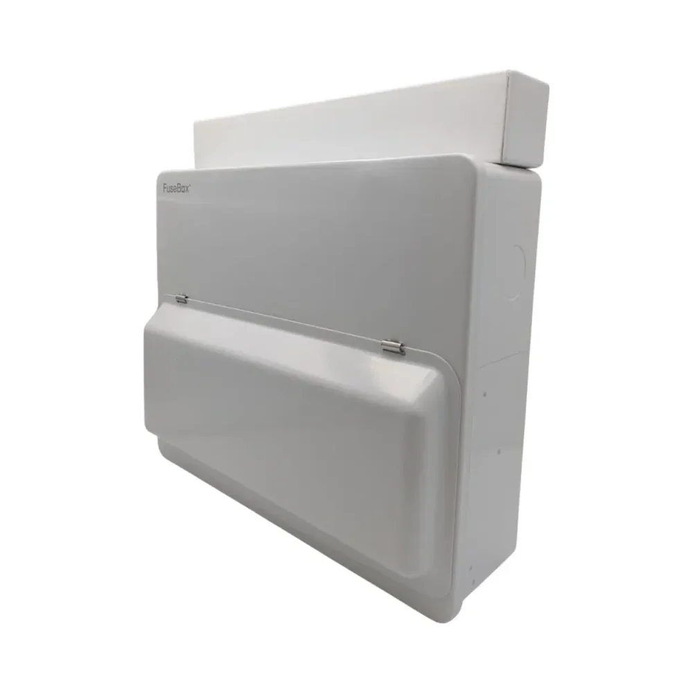 PVC Trunking (50x50mm) for FuseBox F3011MZ / F3012M Consumer Unit 3 PVC Trunking (50x50mm) for FuseBox F3011MZ / F3012M Consumer Unit 3