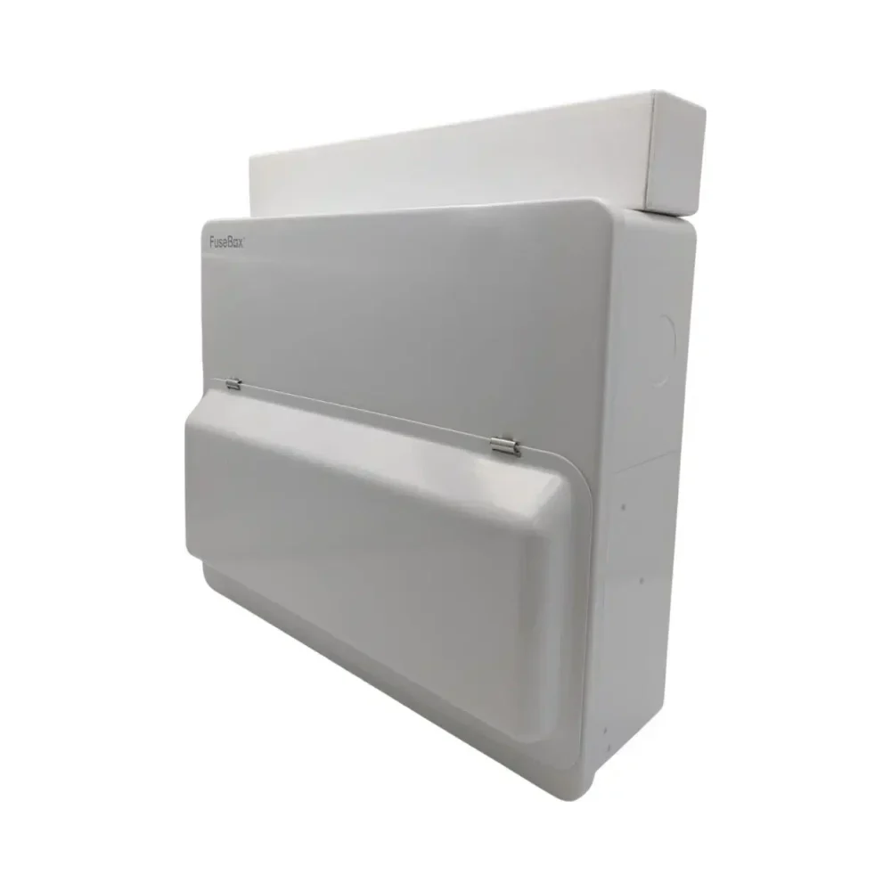 PVC Trunking (50x50mm) for FuseBox F3021MZ / F3022M Consumer Unit 3 PVC Trunking (50x50mm) for FuseBox F3021MZ / F3022M Consumer Unit 3