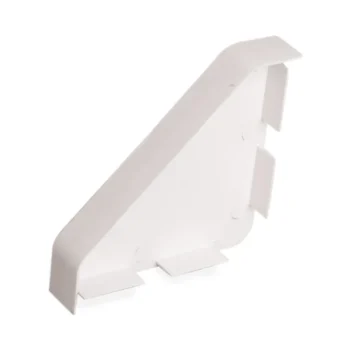 Univolt BES WH Bench Trunking End Cap