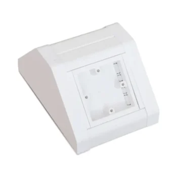 Univolt BT-1GD WH 1 Gang Double Sided Bench Box