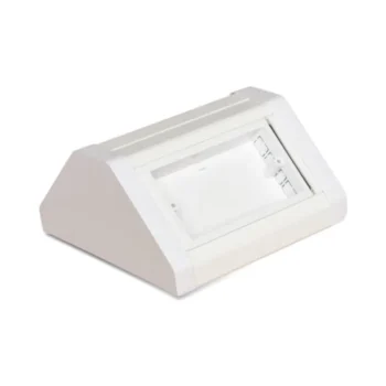 Univolt BT-2GD WH 2 Gang Double Sided Bench Box