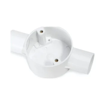 Univolt CB 25/2 WH 25mm 2 Way Through Box