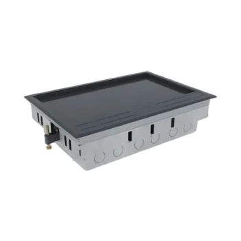 Univolt SAB3/85 | 3-Compartment 85mm | Cavity Floor Box | Steel Construction