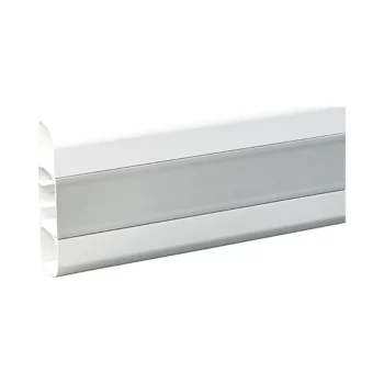 Univolt SLR 50/170 LGL Starline Trunking with Round Edge 170x50 3 Comp Dado. Grey C/Lid - 3 meters