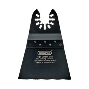 Draper 70456 Multi-Tool Plunge Cutting Blade 68 x 90mm 18 TPI High Carbon Steel