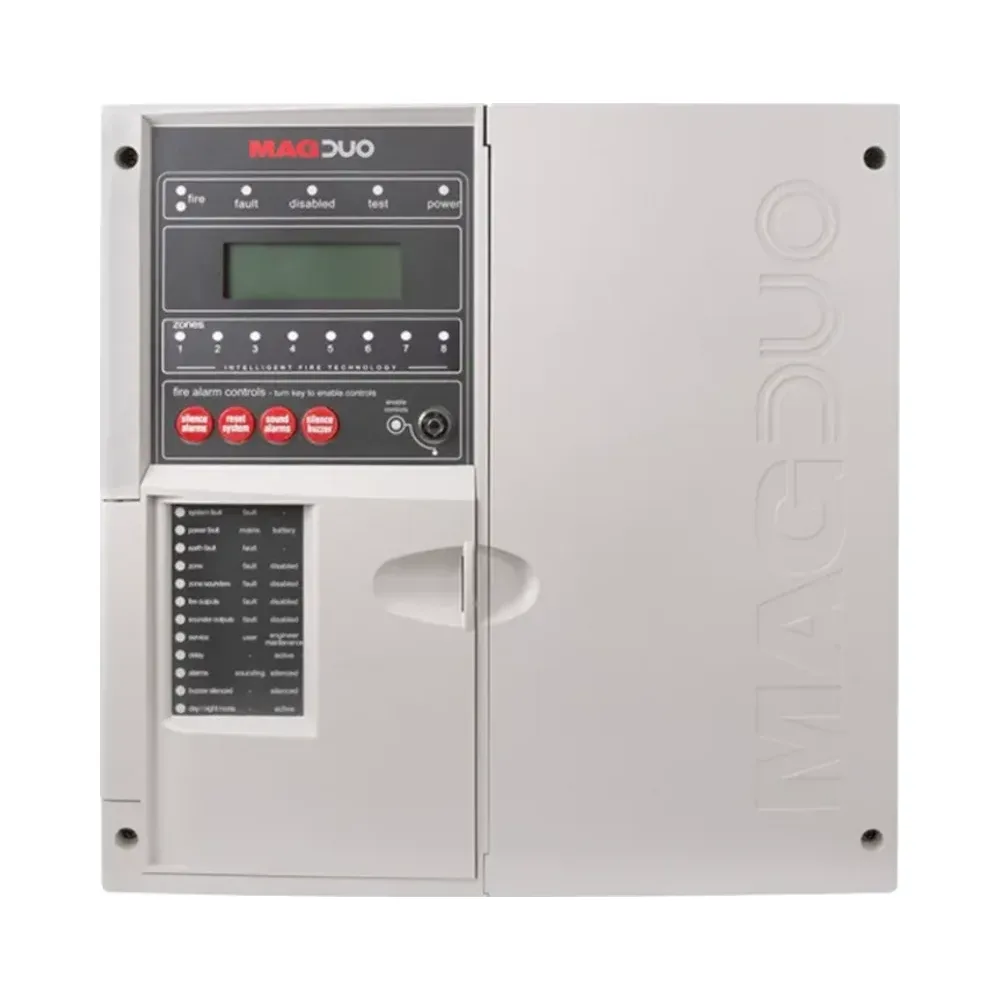 ESP MAGDUO8 8 Zone Grey 2-Wire Fire Alarm Panel 1 ESP MAGDUO8 8 Zone Grey 2-Wire Fire Alarm Panel