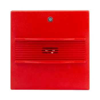 ESP MAGDUOSRSQ 2 Wire Sounder Square Red