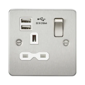 Knightsbridge FPR9901BCW USB Socket