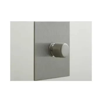 Forbes & Lomax 1GTE250/SS Forbes & Lomax 1GTE250/SS 1 Gang Rotary Dimmer - Stainless Steel 1