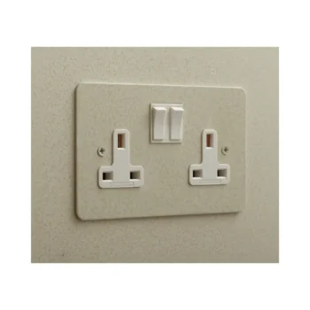 Forbes & Lomax DS13 Forbes & Lomax DS13 13A Double Socket - Paintable