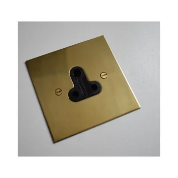 Forbes & Lomax SS5/OLB Forbes & Lomax SS5/OLB 5A Single Socket - Aged Brass