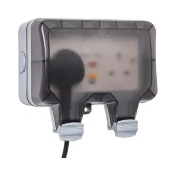 Forum ZN-38864 IP66 13A Outdoor Double RCD Socket