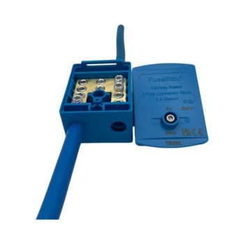 Fusebox TB5BL IP20 Blue 100A Terminal Block 2