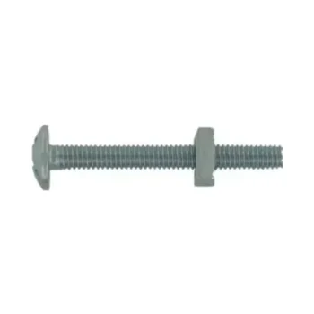 Deligo RFM6X12 M6 x 12mm Roofing Bolt & Nut – Galvanised