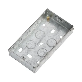 Knightsbridge GSK225 Knightsbridge 2G 25mm Galvanised Steel Box 1