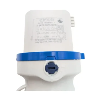 Gewiss GW60015H 32A 3 Pin 230V Straight Industrial Plug – IP44/IP54 2