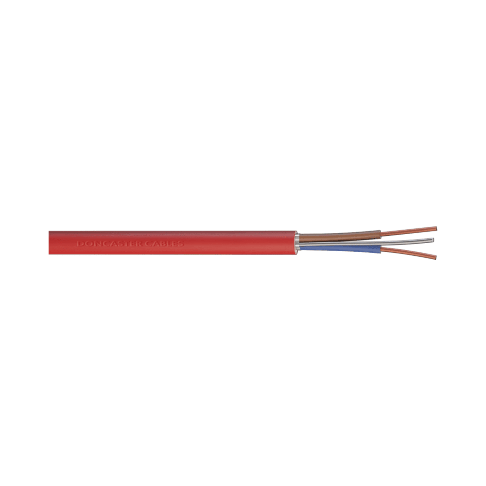 Doncaster Cables HFS5002C4.0 2 Core 4mm + Earth - Firesure® 500 1 Doncaster cables HFS5002C4.0 - Firesure® 500