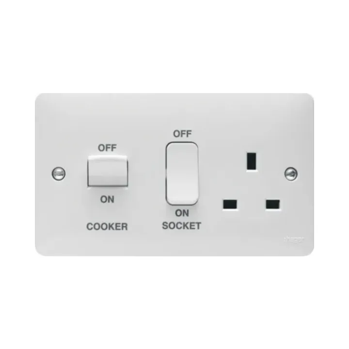 Hager Sollysta WMCC50 Cooker Control Unit 1 Hager WMCC50 Hager Sollysta WMCC50 Cooker Control Unit