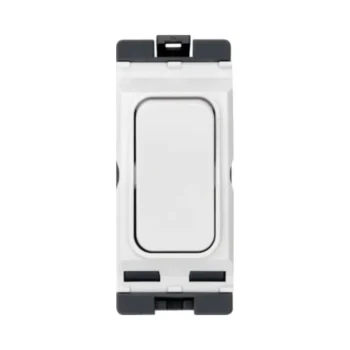 Hager WMGS13L Hager Sollysta WMGS13L 2 Way / Centre Off Latching Grid Switch