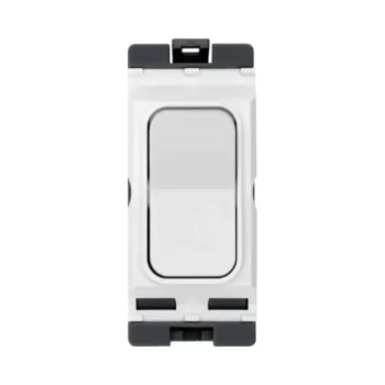 Hager WMGS13R Hager Sollysta WMGS13R 2 Way & Centre Off Retractive Grid Switch