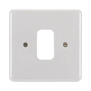 Hager WPGP1W Hager Sollysta Grid Plate 1G - White