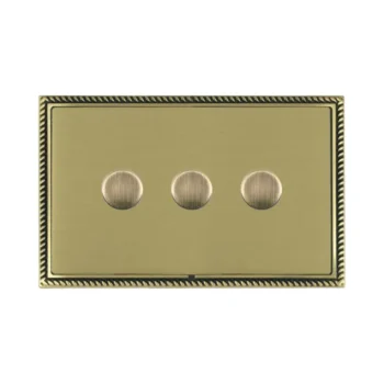 Hamilton LGX3XLEDITB100AB-SB Georgian Dimmer