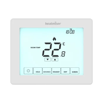 Heatmiser TouchE-V2 Touchscreen Electric Floor Heating Thermostat 1