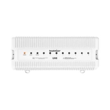 Heatmiser UH8 Heatmiser UH8 - 8 Zone 230v Underfloor Heating Wiring Centre 1