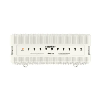 Heatmiser UH8-N Heatmiser UH8-N - 8 Zone 12v Wiring Centre