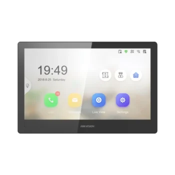 Enhance Your Security with Hikvision CCTV Systems at Electrical4Less! 4 Hikvision DS-KH8520-WTE1 Hikvision DS-KH8520-WTE1 10″ Indoor Monitor