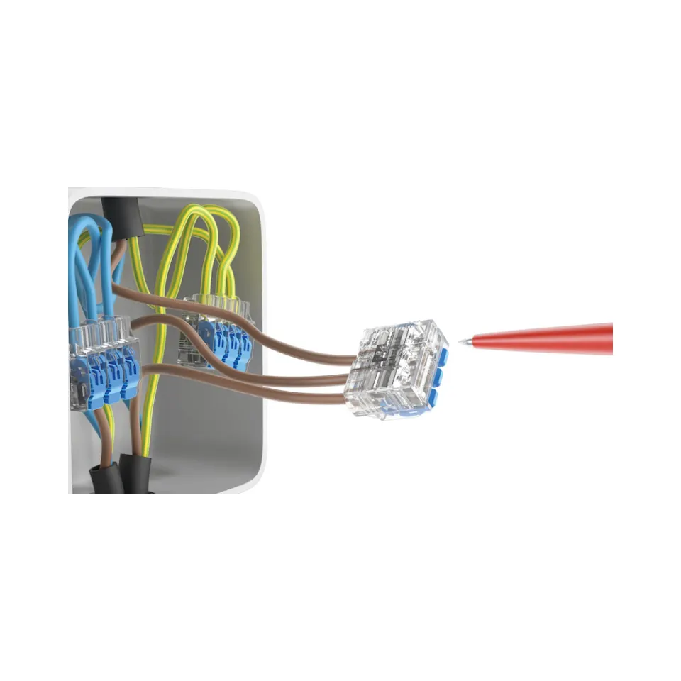 IDEAL 30-0093 Gen II Lever Wire Connectors - 3 Pole - Box of 40 2 IDEAL 30-0093 Gen II Lever Wire Connectors - 3 Pole - Box of 40 2