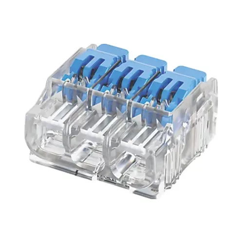 IDEAL 30-0093 Gen II Lever Wire Connectors - 3 Pole - Box of 40 1 IDEAL 30-0093 Gen II Lever Wire Connectors - 3 Pole - Box of 40