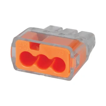IDEAL 30-1033 Ideal Model 33 3-Port Orange Push-In Wire Connector - Box of 100 1
