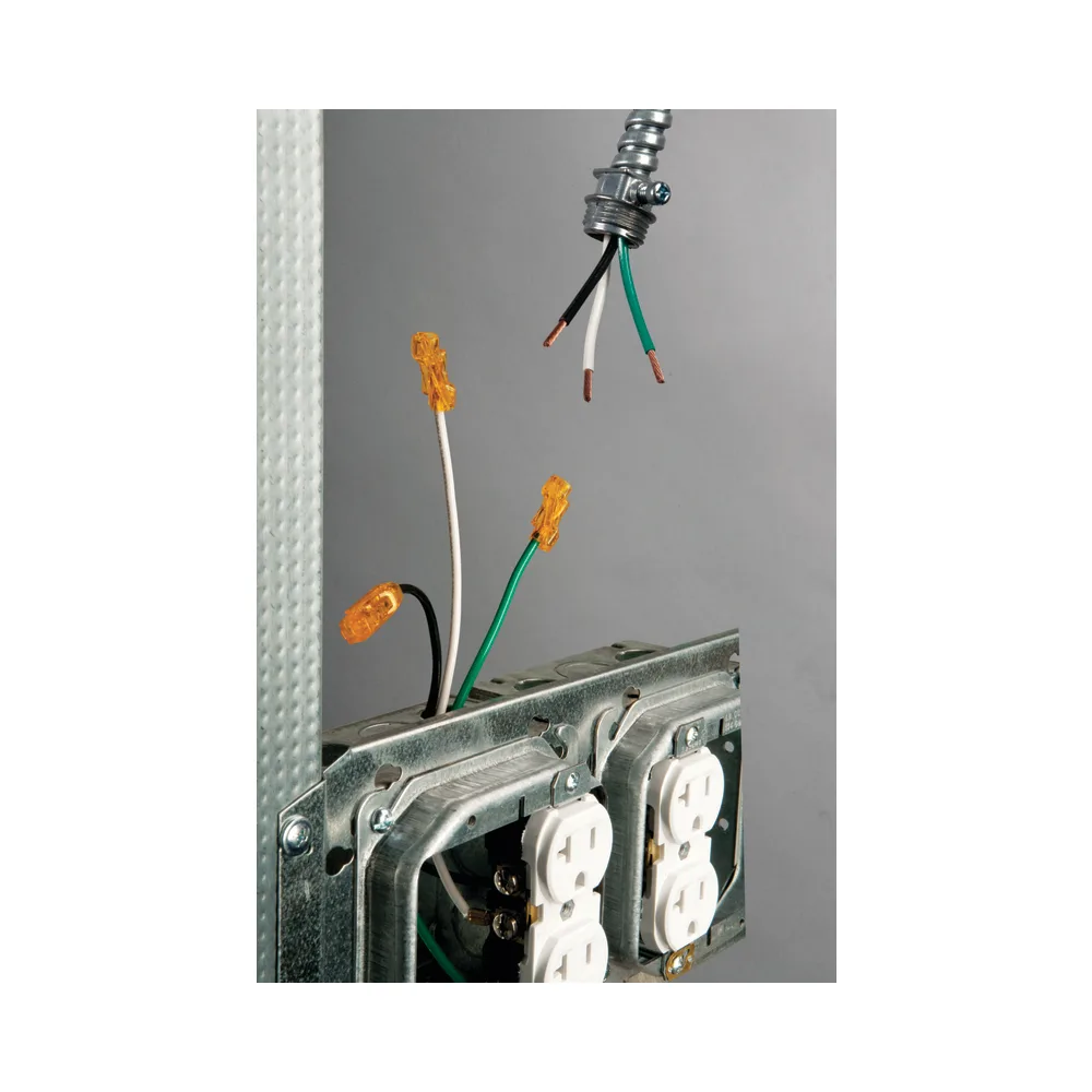 Ideal 30-1342S Model 42 Orange SpliceLine In-Line Wire Connector - Box of 10 3 IDEAL 30-1342S Ideal Model 42 Orange SpliceLine In-Line Wire Connector - Box of 10 3