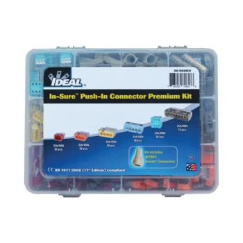 IDEAL 30-5020EU Ideal In-Sure Push-In Wire Connector Premium Kit - 255 Pcs 1