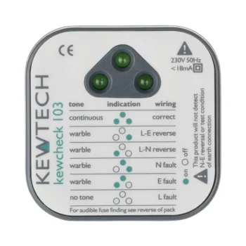 Kewtech KEWCHECK103 Kewtech KEWCHECK 103 Socket Tester 1