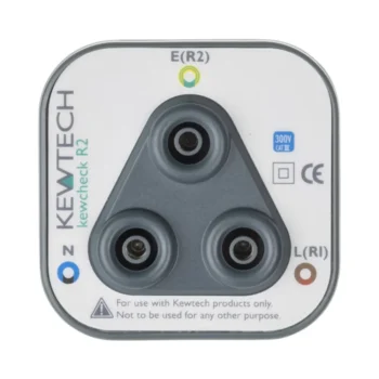 Kewtech KEWCHECK R2 Kewtech Socket Testing Adapter 3 x 4mm Connectors 1