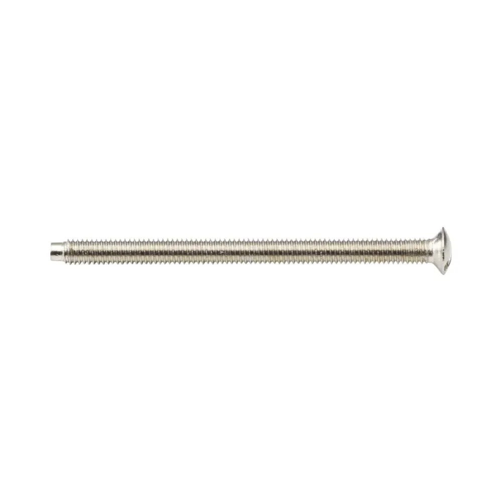 Knightsbridge CSCREW50 M3.5 x 50mm Raised Head Countersunk Electrical Socket Screws - Nickel Plated - Pack of 100 1 Knightsbridge Socket Screws | M3.5 x 50mm