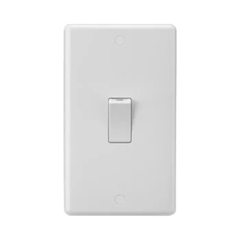 Knightsbridge CU8332W 45A 2G DP Switch