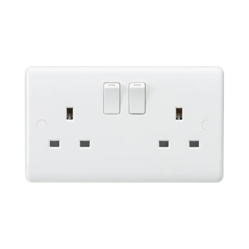 Knightsbridge CU9000S 13A 2G SP Switched Socket with Twin Earths 1 Knightsbridge CU9000S Knightsbridge 13A 2G SP Switched Socket with Twin Earths 1